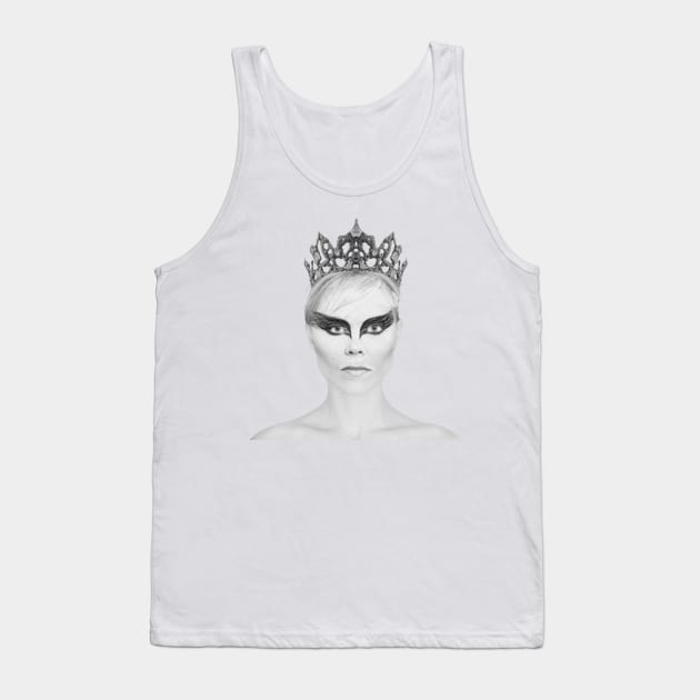 Portrait of an Actress Tank Top by Diego-t